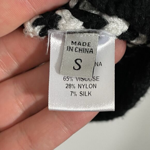 Public School New York PSNY Chunky Knit Ribbed Cardigan Women’s Sz Small Relaxed - Picture 7 of 8